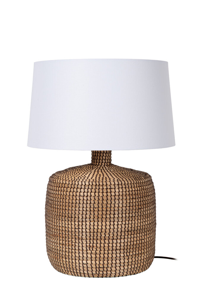 Lucide AMBALA - Tafellamp - Ø 45 cm - 1xE27 - Naturel - Premium Lucide AMBALA - Tafellamp - Ø 45 cm - 1xE27 - Naturel - Premium