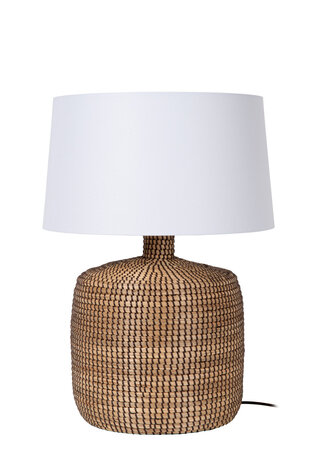 Lucide AMBALA - Tafellamp - Ø 45 cm - 1xE27 - Naturel - Premium Lucide AMBALA - Tafellamp - Ø 45 cm - 1xE27 - Naturel - Premium