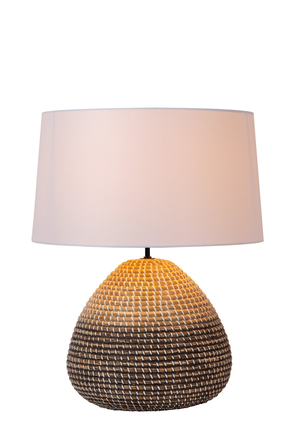 Lucide MADUKA - Tafellamp - Ø 45 cm - 1xE27 - Naturel - Premium