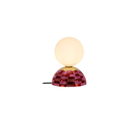 Lucide GLITZER - Tafellamp - Ø 14 cm - 1xG9 - Roze - Essential Lucide GLITZER - Tafellamp - Ø 14 cm - 1xG9 - Roze - Essential