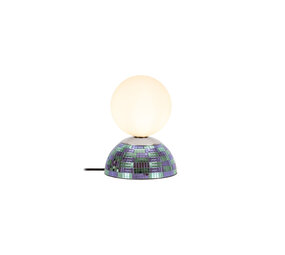 Lucide GLITZER - Tafellamp - Ø 14 cm - 1xG9 - Blauw - Essential