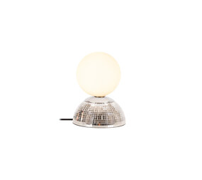 Lucide GLITZER - Tafellamp - Ø 14 cm - 1xG9 - Zilver - Essential Lucide GLITZER - Tafellamp - Ø 14 cm - 1xG9 - Zilver - Essential