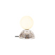 Lucide GLITZER - Tafellamp - Ø 14 cm - 1xG9 - Zilver - Essential Lucide GLITZER - Tafellamp - Ø 14 cm - 1xG9 - Zilver - Essential