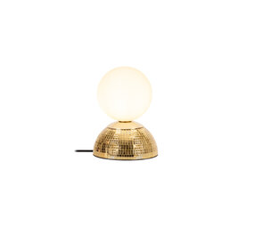Lucide GLITZER - Tafellamp - Ø 14 cm - 1xG9 - Goud - Essential Lucide GLITZER - Tafellamp - Ø 14 cm - 1xG9 - Goud - Essential