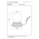 Lucide GLITZER - Tafellamp - Ø 14 cm - 1xG9 - Goud - Essential