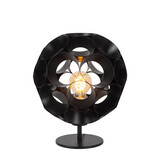 Lucide HANNELORE - Tafellamp - Ø 25 cm - 1xE27 - Zwart