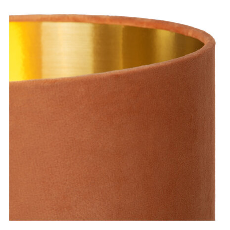 Lucide ESTERAD - Tafellamp - Ø 24 cm - 1xE14 - Oranje