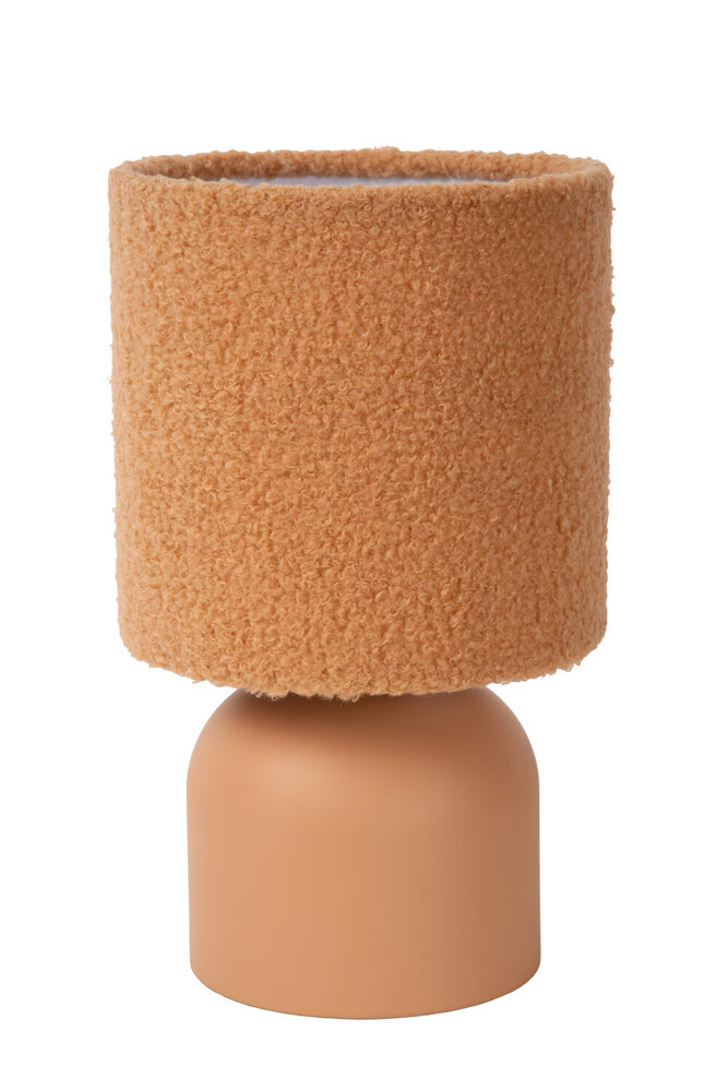 Lucide WOOLLY - Tafellamp - Ø 16 cm - 1xE14 - Okergeel Lucide WOOLLY - Tafellamp - Ø 16 cm - 1xE14 - Okergeel