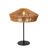 Lucide YUNKAI - Tafellamp - Ø 40 cm - 1xE27 - Naturel