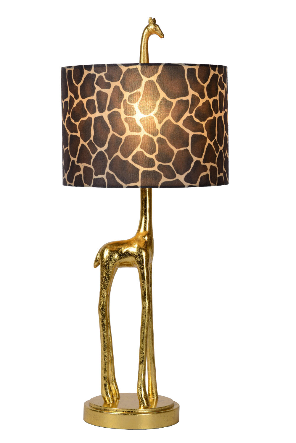 Lucide tafellamp Extravaganza Miss Tall mat goud Ø25cm E27