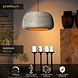 Lucide MADUKA - Hanglamp - 1xE27 - Bruin - Premium Lucide MADUKA - Hanglamp - 1xE27 - Bruin - Premium