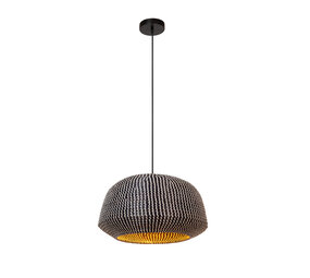 Lucide MADUKA - Hanglamp - 1xE27 - Zwart - Premium