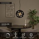 Lucide HANNELORE - Hanglamp - Ø 40 cm - 1xE27 - Zwart Lucide HANNELORE - Hanglamp - Ø 40 cm - 1xE27 - Zwart