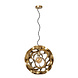 Lucide HANNELORE - Hanglamp - Ø 40 cm - 1xE27 - Mat Goud / Messing