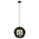 Lucide HANNELORE - Hanglamp - Ø 30 cm - 1xE27 - Zwart Lucide HANNELORE - Hanglamp - Ø 30 cm - 1xE27 - Zwart
