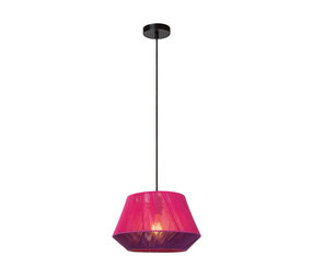 Lucide JESSICA - Hanglamp - Ø 30 cm - 1xE27 - Roze