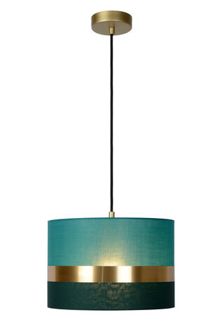 Lucide EXTRAVAGANZA TUSSE - Hanglamp - Ø 30 cm - 1xE27 - Groen Lucide EXTRAVAGANZA TUSSE - Hanglamp - Ø 30 cm - 1xE27 - Groen