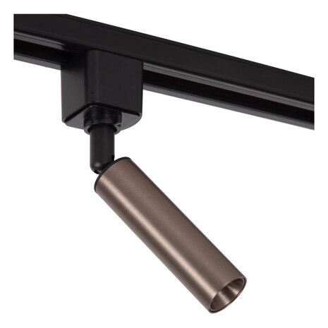 Lucide TRACK KEONI Railspot - 1-fase Railsysteem / Railverlichting - 1xG9 - Koffie Lucide TRACK KEONI Railspot - 1-fase Railsysteem / Railverlichting - 1xG9 - Koffie