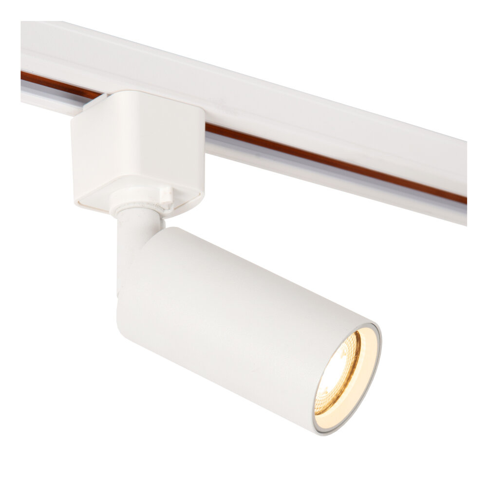 Lucide TRACK RITMO Railspot - 1-fase Railsysteem / Railverlichting - 1xGU10-MR11 - Wit (Uitbreiding)