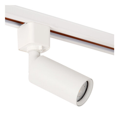 Lucide TRACK RITMO Railspot - 1-fase Railsysteem / Railverlichting - 1xGU10-MR11 - Wit (Uitbreiding)