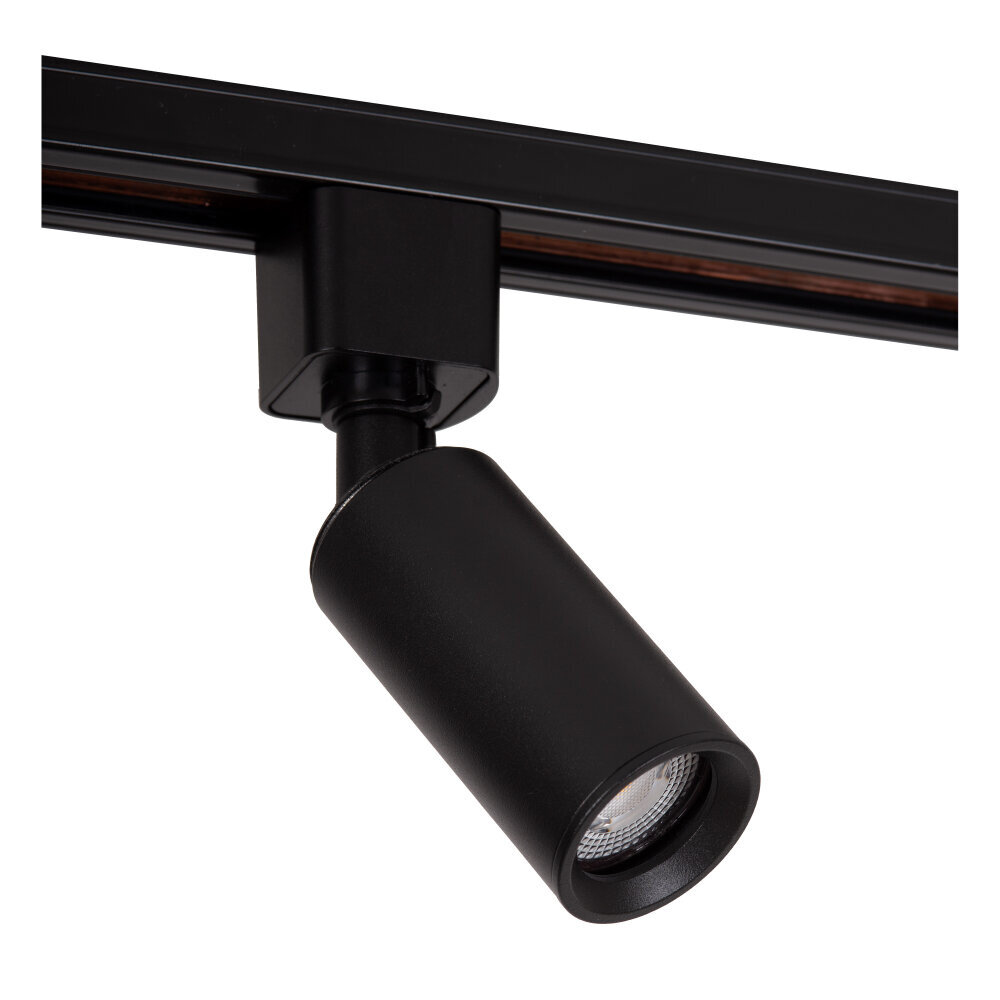 Lucide TRACK RITMO Railspot - 1-fase Railsysteem / Railverlichting - 1xGU10-MR11 - Zwart (Uitbreiding)