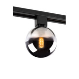 Lucide TRACK TYCHO- Railspot - 1-fase Railsysteem / Railverlichting - 1xG9 - Smoke (Uitbreiding)