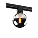 Lucide TRACK TYCHO- Railspot - 1-fase Railsysteem / Railverlichting - 1xG9 - Smoke (Uitbreiding)