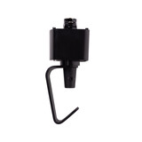 Lucide TRACK Hanglampadapter - 1-fase Railsysteem / Railverlichting - Zwart (Uitbreiding)