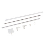 Lucide TRACK Starterset - 1-fase Railsysteem / Railverlichting - 2 meter - Wit