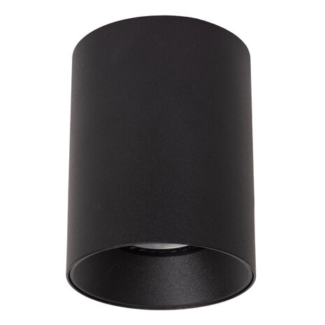 Lucide GERTI - Plafondspot - Ø 8 cm - 1xGU10 (MR16) - Inclusief omwisselbare ringen - Zwart - Essential Lucide GERTI - Plafondspot - Ø 8 cm - 1xGU10 (MR16) - Inclusief omwisselbare ringen - Zwart - Essential