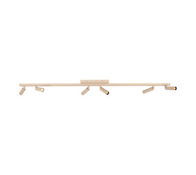 Lucide KEONI - Plafondspot - 6xG9 - Taupe - Essential