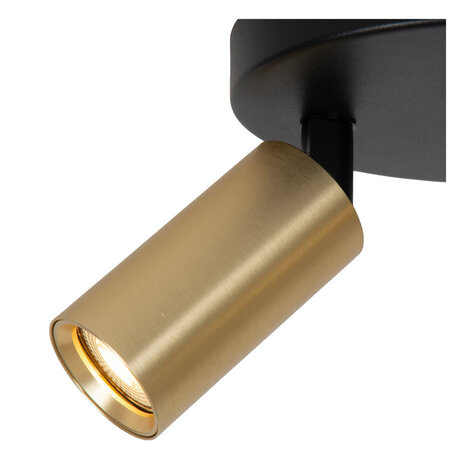Lucide RITMO - Plafondspot - Ø 18 cm - 3xGU10 (MR11) - Mat Goud / Messing Lucide RITMO - Plafondspot - Ø 18 cm - 3xGU10 (MR11) - Mat Goud / Messing