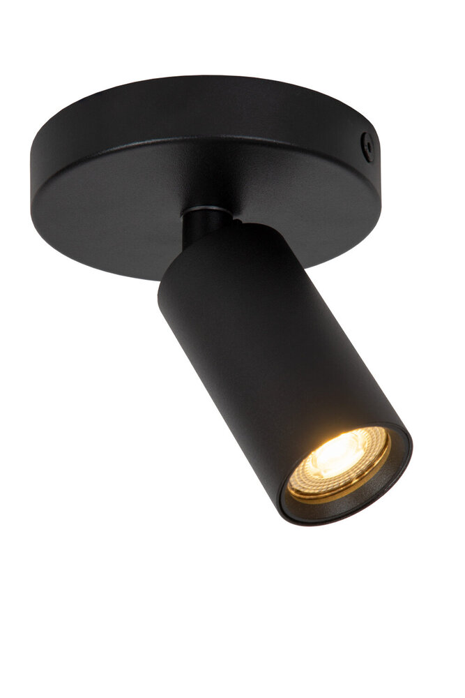 Lucide RITMO - Plafondspot - Ø 10 cm - 1xGU10 (MR11) - Zwart Lucide RITMO - Plafondspot - Ø 10 cm - 1xGU10 (MR11) - Zwart
