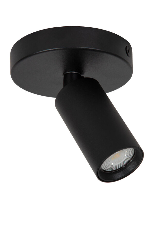 Lucide RITMO - Plafondspot - Ø 10 cm - 1xGU10 (MR11) - Zwart Lucide RITMO - Plafondspot - Ø 10 cm - 1xGU10 (MR11) - Zwart
