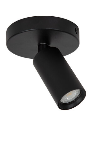 Lucide RITMO - Plafondspot - Ø 10 cm - 1xGU10 (MR11) - Zwart Lucide RITMO - Plafondspot - Ø 10 cm - 1xGU10 (MR11) - Zwart