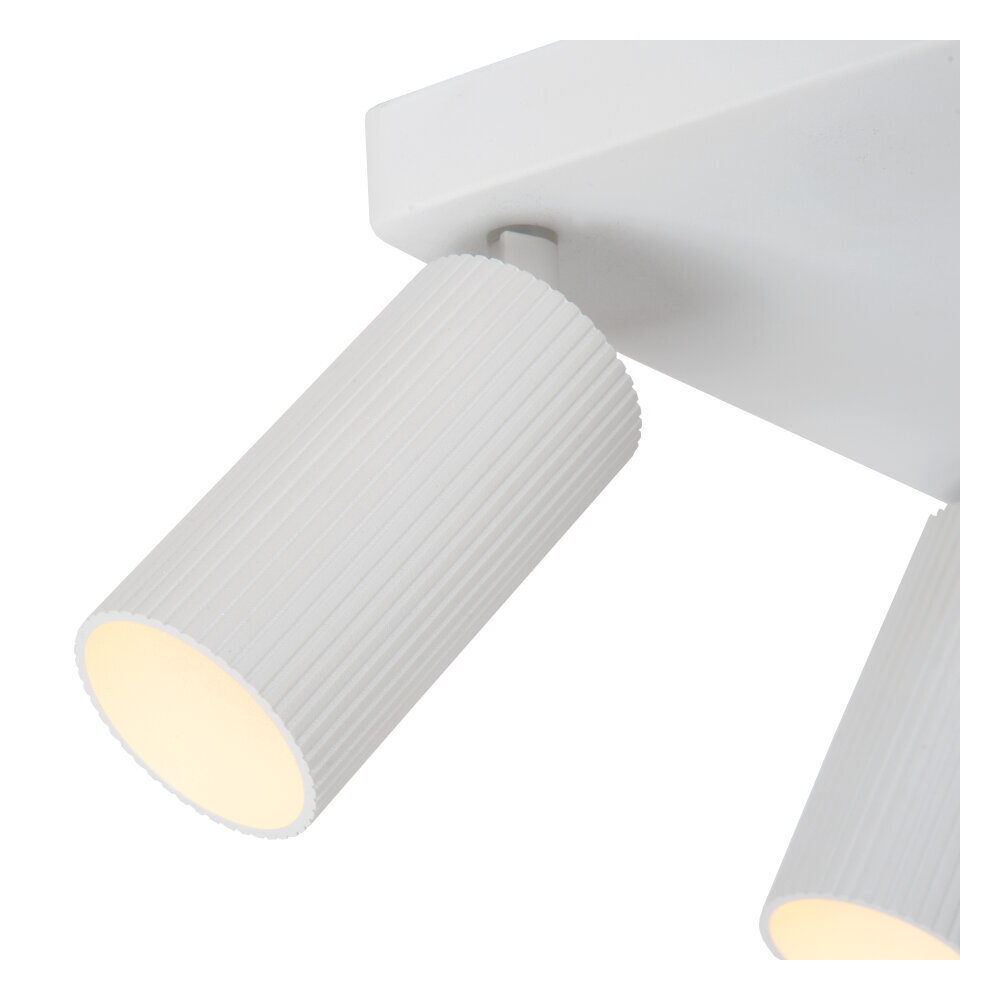 Lucide CLUBS - Plafondspot - 4xGU10 (MR16) - Wit Lucide CLUBS - Plafondspot - 4xGU10 (MR16) - Wit