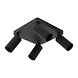 Lucide CLUBS - Plafondspot - 4xGU10 (MR16) - Zwart Lucide CLUBS - Plafondspot - 4xGU10 (MR16) - Zwart