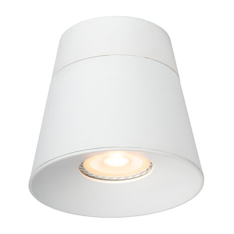 Lucide TRIGONO - Plafondspot - Ø 10,5 cm - 1xGU10 (MR16) - Wit Lucide TRIGONO - Plafondspot - Ø 10,5 cm - 1xGU10 (MR16) - Wit