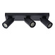 Lucide TAYLOR - Plafondspot Badkamer - LED Dim to warm - GU10 (MR16) - 3x5W 2200K/3000K - IP44 - Zwart Lucide TAYLOR - Plafondspot Badkamer - LED Dim to warm - GU10 (MR16) - 3x5W 2200K/3000K - IP44 - Zwart
