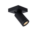 Lucide TAYLOR - Plafondspot Badkamer - LED Dim to warm - GU10 (MR16) - 1x5W 2200K/3000K - IP44 - Zwart Lucide TAYLOR - Plafondspot Badkamer - LED Dim to warm - GU10 (MR16) - 1x5W 2200K/3000K - IP44 - Zwart