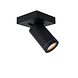 Lucide TAYLOR - Plafondspot Badkamer - LED Dim to warm - GU10 (MR16) - 1x5W 2200K/3000K - IP44 - Zwart Lucide TAYLOR - Plafondspot Badkamer - LED Dim to warm - GU10 (MR16) - 1x5W 2200K/3000K - IP44 - Zwart