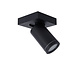 Lucide TAYLOR - Plafondspot Badkamer - LED Dim to warm - GU10 (MR16) - 1x5W 2200K/3000K - IP44 - Zwart Lucide TAYLOR - Plafondspot Badkamer - LED Dim to warm - GU10 (MR16) - 1x5W 2200K/3000K - IP44 - Zwart