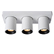 Lucide NIGEL - Plafondspot - LED Dim to warm - GU10 (MR16) - 3x5W 2200K/3000K - Wit