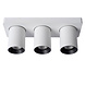 Lucide NIGEL - Plafondspot - LED Dim to warm - GU10 (MR16) - 3x5W 2200K/3000K - Wit