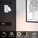 Lucide NIGEL - Bedlamp / Wandlamp - LED Dim to warm - CCT - GU10 (MR16) - 1x5W 2200K/3000K - Met USB oplaadpunt - Wit Lucide NIGEL - Bedlamp / Wandlamp - LED Dim to warm - CCT - GU10 (MR16) - 1x5W 2200K/3000K - Met USB oplaadpunt - Wit
