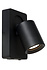 NIGEL - Bedlamp / Wandlamp - LED Dim to warm - CCT - GU10 (MR16) - 1x5W 2200K/3000K - Met USB oplaadpunt - Zwart NIGEL - Bedlamp / Wandlamp - LED Dim to warm - CCT - GU10 (MR16) - 1x5W 2200K/3000K - Met USB oplaadpunt - Zwart