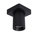 Lucide NIGEL - Plafondspot - LED Dim to warm - GU10 (MR16) - 1x5W 2200K/3000K - Zwart