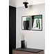 Lucide NIGEL - Plafondspot - LED Dim to warm - GU10 (MR16) - 1x5W 2200K/3000K - Zwart