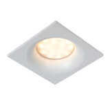 Lucide ZIVA - Inbouwspot Badkamer - 1xGU10 (MR16) - IP44 - Wit