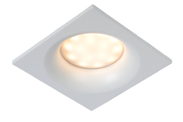 Lucide ZIVA - Inbouwspot Badkamer - 1xGU10 (MR16) - IP44 - Wit Lucide ZIVA - Inbouwspot Badkamer - 1xGU10 (MR16) - IP44 - Wit